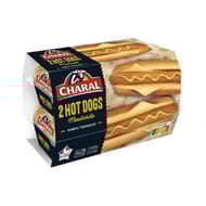 Hot dog moutarde x2 240g Charal