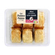 Mini friands à la viande x6  270g bigard