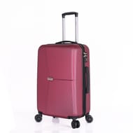 Valise rigide 61cm new manhattan bordeaux