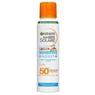 Garnier ambre solaire enfant sensitive expert + brume hypoallergénique 50 150ml