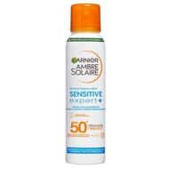 Garnier ambre solaire sensitive expert brume hypoallergénique 50 150ml