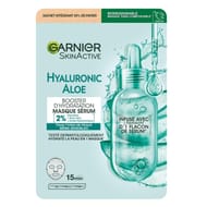 Garnier skinactive masque sérum tissu hyaluronic aloé sachet 28gr