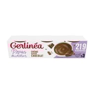 Gerlinéa coupelles crème chocolat 3 x 210g