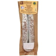 Patrimoine gourmand saucisse sèche  pur porc d'Ardèche 300g
