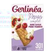 Gerlinéa barres repas pommes framboise 360g