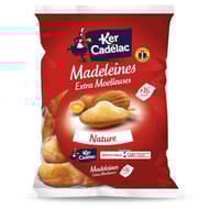 Ker Cadelac madeleines x16 emballage individuel 400g
