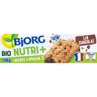 Bjorg biscuits lin chocolat bio 138g