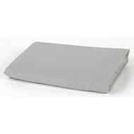 Drap plat 240x310 "uni 57 fils gris perle"