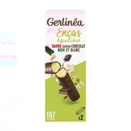 Gerlinéa barre bipack encas chocolat 62g