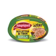 Saupiquet rillettes de thon aux herbes de provence 115 g