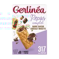 Gerlinéa barres fourrées chocolat 360g