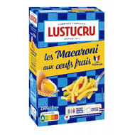 Lustucru macaroni aux oeufs frais 250g