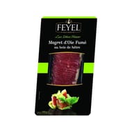 Feyel magret d'oie fumé prétranché 100g