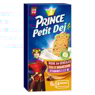 Lu prince biscuits petit déjeuner aux céréales 300g