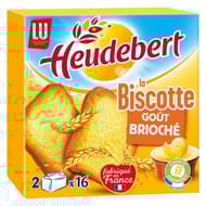 Lu heudebert biscotte goût brioche 290g