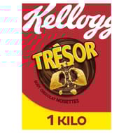 Kellogg's céréales trésor chocolat noisettes - 1kg