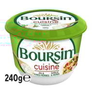 Boursin cuisine ail et fines herbes 240g