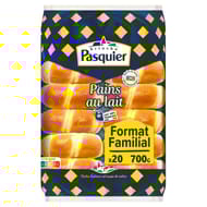 Brioche Pasquier 20 pains au lait 700g maxi famillial