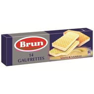 Lu brun gaufrette goût vanille 146g