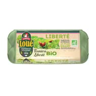 Loué 10 oeufs fermiers de poules élevées en liberté bio moyens