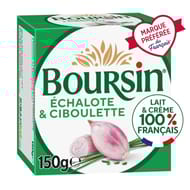 Boursin échalote & ciboulette 150g