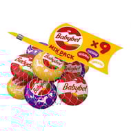 Mini babybel mixed filet x9 - original - cheddar - emmental 180g