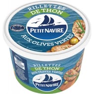 Petit navire rillette de thon aux olives vertes démarche responsable petit navire 220g