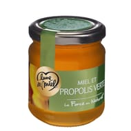 Lune de miel miel et propolis pot verre 250g
