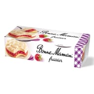 Bonne maman dessert patissier fraisier 2x100g