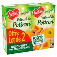 Liebig pursoup velouté potiron 2x1l lot familial 2060g