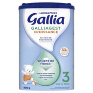 Gallia 3 galliagest croissance 900g à partir de 12 mois