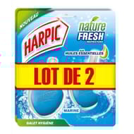 Harpic galet marine lot de 2