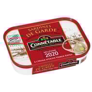 Connetable sardines de garde à l'huile d'olive vierge extra 115g