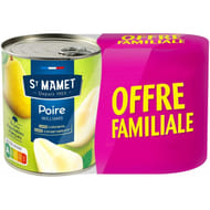 St mamet poires williams lot de 2 offre familiale 4/4x2-1700g