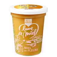 Lune de Miel miel de fleurs pot plastique 500g