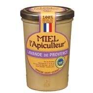 Miel l'apiculteur miel de lavande provence igp cremeux pot de verre 500g