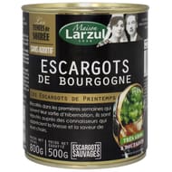 Larzul escargots de Bourgogne très gros 8 douzaines boîte 4/4 500g