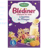 Blédina blédiner céréales légumes du potager 6 mois 240g