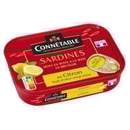Connétable 1/5 sardines à l'huile d'olive vierge extra et au citron 135g