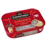 Connétable 1/5 sardines à l'huile d'olive aux 5 baies 135g