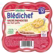 Bledina blédichef hachis parmentier des tout petits dès 12 mois 230g
