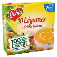 Liebig velouté 10 légumes à la crème fraiche 2x30cl 600g