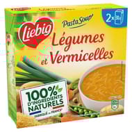 Liebig pasta soup' farandole de petits légumes et pates 2x30cl 600g