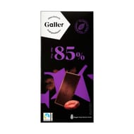 Galler chocolat noir profond 85% 80g