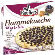 Kauffer's 1 flammekueche myrtilles, crème avec un sachet de cassonade 300g