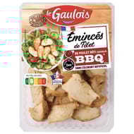 Le Gaulois émincés de filet de poulet rôti saveur bbq 180g