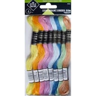 Ech coton X8 pastel