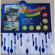 Lavettes microfibres imprimées x2 32x32