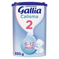 Gallia calisma lait en poudre 2ème âge de 6 à 12 mois 830g