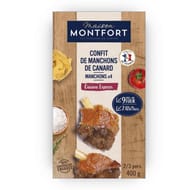 Maison Montfort manchons de canard confits cuisine express 4x100g